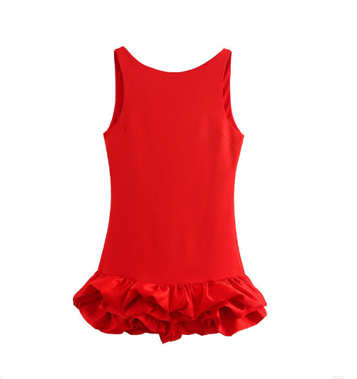 The Bianca Pearl Frill Mini